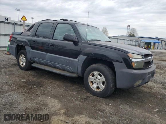 2003 Chevrolet Avalanche z VIN 3GNEK13T83G347238, wystawiony jako Copart lot #53106335 z przebiegiem 264 782 mil mil oraz Czysty tytuł • Clean title. Historia ofert i sprzedaży dostępna na DreamBid. Obrazek 4.