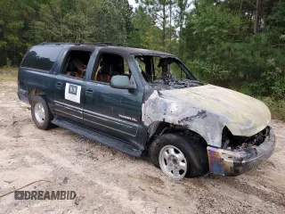 2002 GMC Yukon XL SLT with VIN 1GKEC16Z72J191913, listed as a Copart auction lot 75289984 with 0 mi miles and Salvage Title. Bid and sale history available at carsss.com. Image 4.