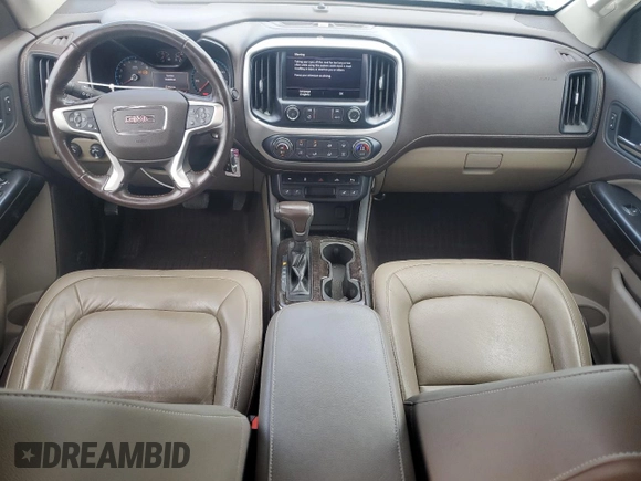 2019 GMC Canyon 4WD SLT with VIN 1GTG6DEN8K1274729, listed as a Copart auction lot 60804575 with 107,382 mi miles and Salvage title. Bid and sale history available at DreamBid. Image 8.