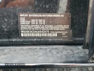 2016 BMW 3 Series 328i with VIN WBA8E9C54GK643575, listed as a Copart auction lot 50355285 with 161,847 mi miles and Salvage Title. Bid and sale history available at DreamBid. Image 12.