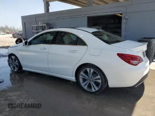 2019 Mercedes-Benz CLA 250 with VIN WDDSJ4GB7KN723389, listed as a Copart auction lot 57032305 with 64,671 mi miles and Salvage title. Bid and sale history available at DreamBid. Image 2.