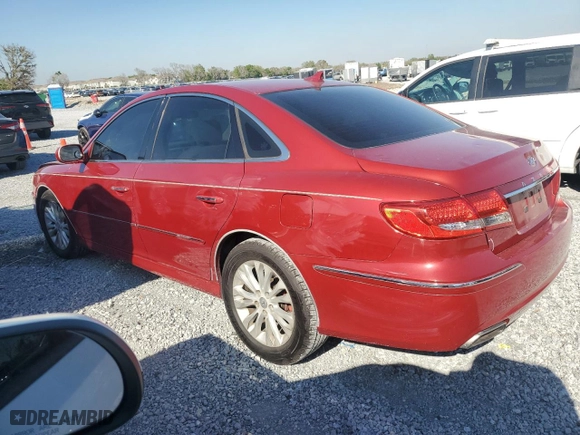 2011 Hyundai Azera GLS with VIN KMHFC4DD9BA536329, listed as a Copart auction lot 48240355 with 85,016 mi miles and Salvage Title. Bid and sale history available at carsss.com. Image 2.