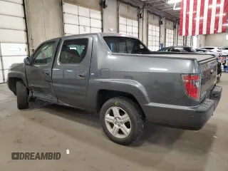 2013 Honda Ridgeline RTL with VIN 5FPYK1F50DB014050, listed as a Copart auction lot 72058834 with 54,053 mi miles and Salvage Title. Bid and sale history available at carsss.com. Image 2.