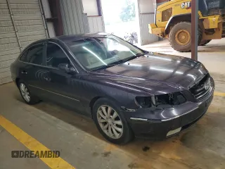 2006 Hyundai Azera SE with VIN KMHFC46F36A096628, listed as a Copart auction lot 61042145 with 229,357 mi miles and Salvage title. Bid and sale history available at DreamBid. Image 4.