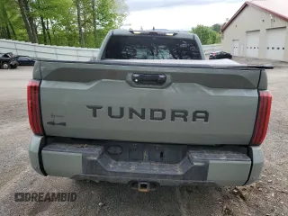 2022 Toyota Tundra SR5 with VIN 5TFLA5DB2NX016055, listed as a Copart auction lot 57480155 with 42,939 mi miles and Salvage title. Bid and sale history available at DreamBid. Image 6.