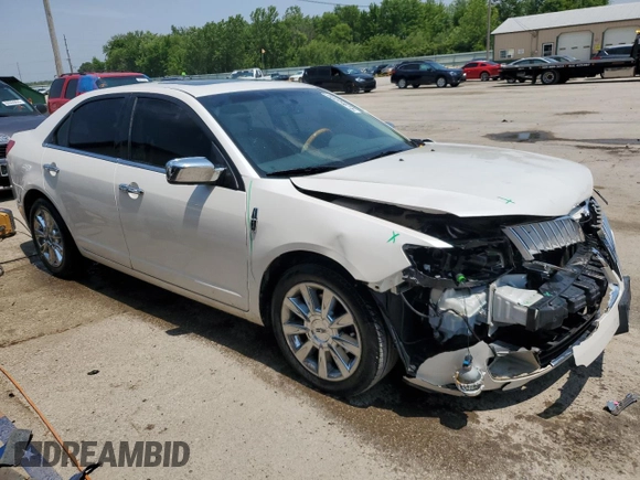 2012 Lincoln MKZ with VIN 3LNHL2GC5CR814277, listed as a Copart auction lot 60204615 with 137,526 mi miles and Salvage title. Bid and sale history available at DreamBid. Image 4.