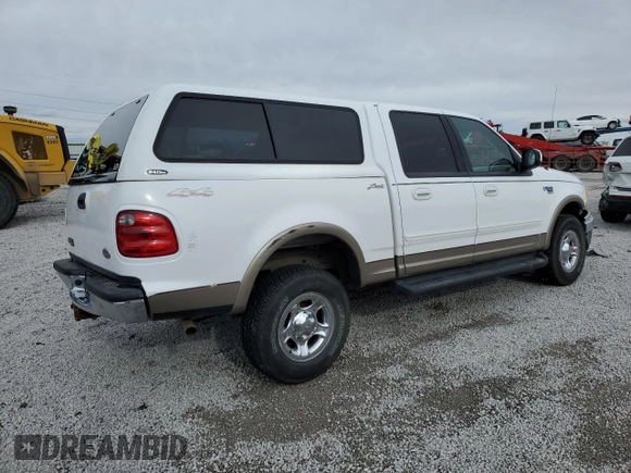 2002 Ford F-150 XLT with VIN 1FTRW08L32KA76808, listed as a Copart auction lot 45020845 with 165,599 mi miles and Salvage Title. Bid and sale history available at carsss.com. Image 3.