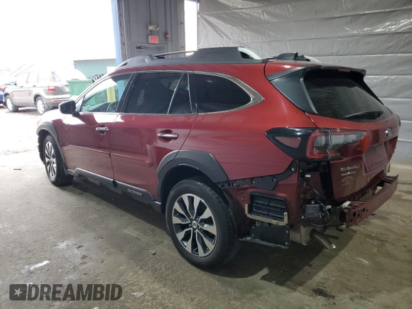 2023 Subaru Outback Touring XT with VIN 4S4BTGPD0P3158571, listed as a Copart auction lot 52490705 with 19,285 mi miles and Salvage title. Bid and sale history available at DreamBid. Image 2.