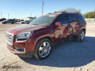 2017 GMC Acadia Limited Limited with VIN 1GKKRSKD0HJ176180, listed as a Copart auction lot 76236314 with 87,960 mi miles and Salvage Title. Bid and sale history available at carsss.com. Image 1.