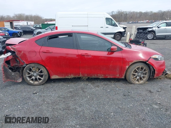 2014 Dodge Dart GT with VIN 1C3CDFEBXED871362, listed as a IAAI auction lot 41927980 with 132,098 mi miles. Bid and sale history available at carsss.com. Image 12.