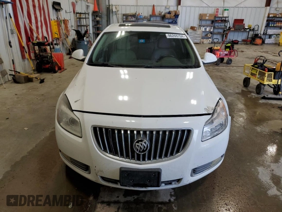 2011 Buick Regal CXL Turbo TO7 with VIN W04G15GV3B1079987, listed as a Copart auction lot 86269704 with 197,288 mi miles and Clean Title. Bid and sale history available at carsss.com. Image 5.