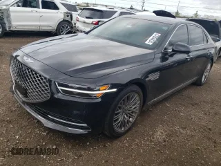 2021 Genesis G90 Ultimate with VIN KMTF54PH4MU092373, listed as a Copart auction lot 67854424 with 13,926 mi miles and Salvage Title. Bid and sale history available at DreamBid. Image 1.