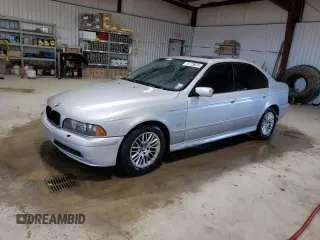 2003 BMW 5 Series 530iA with VIN WBADT63463CK33780, listed as a Copart auction lot 75739024 with 201,366 mi miles and Clean Title. Bid and sale history available at carsss.com. Image 1.