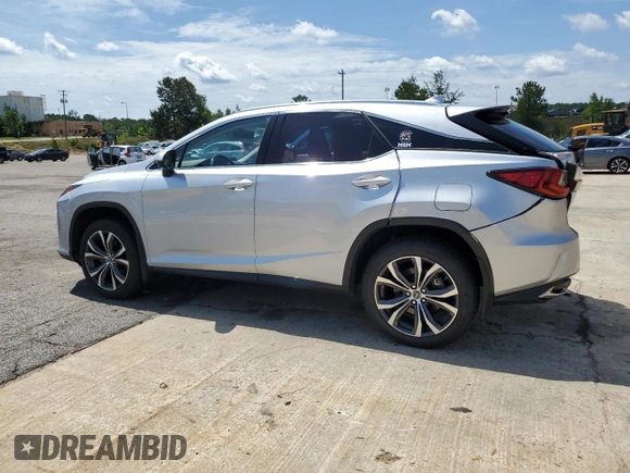 2018 Lexus RX 350 with VIN JTJBZMCA1J2034266, listed as a Copart auction lot 59900105 with 44,171 mi miles and Salvage title. Bid and sale history available at DreamBid. Image 2.