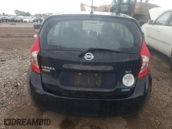 2016 Nissan Note SV z VIN 3N1CE2CP5GL385834, wystawiony jako Copart lot #86257854 z przebiegiem 83 145 mil mil oraz Nie do naprawy • Non repairable. Historia ofert i sprzedaży dostępna na DreamBid. Obrazek 6.