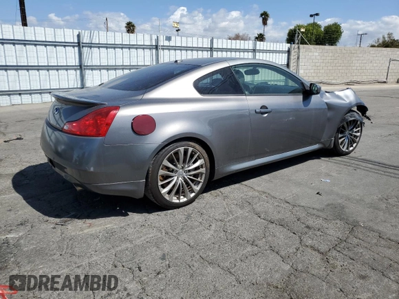 2013 Infiniti G37 IPL with VIN JN1CV6EK5DM922910, listed as a Copart auction lot 51541805 with 99,854 mi miles and Salvage Title. Bid and sale history available at carsss.com. Image 3.