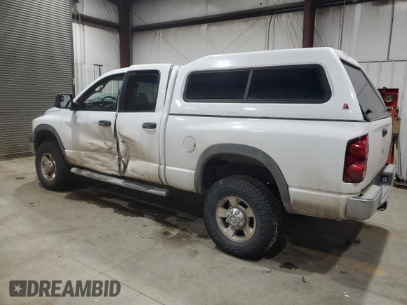 2007 Dodge Ram 2500 SLT with VIN 3D7KS28A37G824078, listed as a Copart auction lot 42977075 with 222,549 mi miles and Clean Title. Bid and sale history available at carsss.com. Image 2.