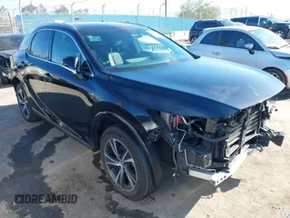 2023 Lexus RX 350h z VIN 2T2BBMCA7PC008476, wystawiony jako IAAI lot #41857700 z przebiegiem 24 821 mil mil oraz . Historia ofert i sprzedaży dostępna na DreamBid. Obrazek 1.
