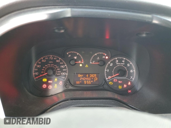 2016 Ram ProMaster City Cargo Tradesman with VIN ZFBERFAT2G6B20614, listed as a Copart auction lot 51107825 with 240,493 mi miles and Clean title. Bid and sale history available at DreamBid. Image 9.