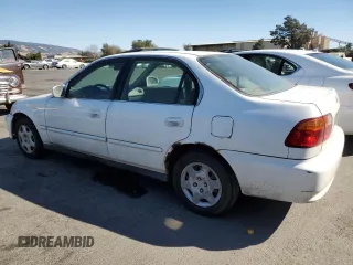 2000 Honda Civic EX with VIN JHMEJ8647YS004508, listed as a Copart auction lot 76315554 with 204,597 mi miles and Clean Title. Bid and sale history available at carsss.com. Image 2.