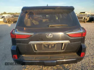 2019 Lexus LX with VIN JTJHY7AX1K4289933, listed as a Copart auction lot 81977104 with 82,218 mi miles and Salvage Title. Bid and sale history available at carsss.com. Image 6.