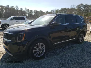 2022 Kia Telluride LX with VIN 5XYP2DHC7NG293444, listed as a Copart auction lot 43380955 with 138,824 mi miles and Salvage Title. Bid and sale history available at DreamBid. Image 1.