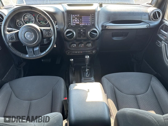 2018 Jeep Wrangler JK Unlimited Sport S with VIN 1C4BJWDG8JL890974, listed as a Copart auction lot 76051434 with 26,581 mi miles and Salvage Title. Bid and sale history available at carsss.com. Image 9.