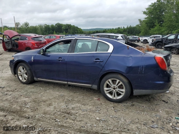 2011 Lincoln MKS with VIN 1LNHL9ER8BG606464, listed as a Copart auction lot 62649624 with 0 mi miles and Salvage Title. Bid and sale history available at carsss.com. Image 2.