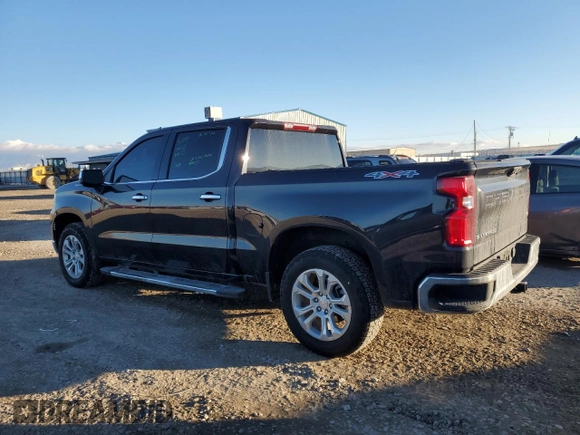 2024 Chevrolet Silverado 1500 LTZ with VIN 1GCUDGED0RZ333186, listed as a Copart auction lot 87745185 with 9,718 mi miles and Salvage Title. Bid and sale history available at DreamBid. Image 2.