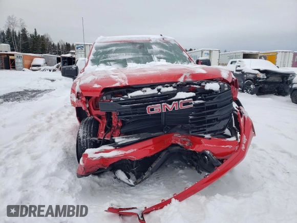 2024 GMC Sierra 1500 Pro with VIN 1GTUUAED8RZ203105, listed as a Copart auction lot 82623234 with 9,778 mi miles and Salvage Title. Bid and sale history available at carsss.com. Image 12.