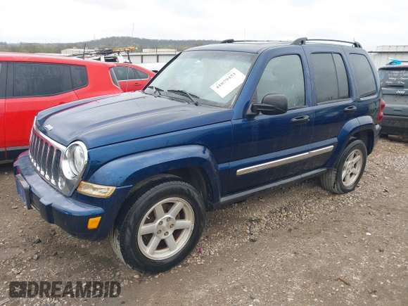 2005 Jeep Liberty Limited with VIN 1J4GK58K75W651930, listed as a IAAI auction lot 41879451 with 283,206 mi miles. Bid and sale history available at carsss.com. Image 2.