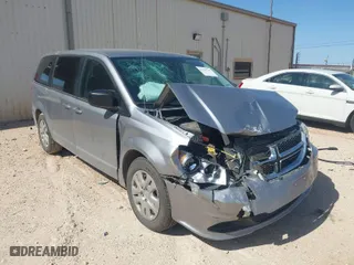 2018 Dodge Grand Caravan SE with VIN 2C4RDGBG3JR188244, listed as a IAAI auction lot 41982738 with 125,586 mi miles. Bid and sale history available at carsss.com. Image 1.
