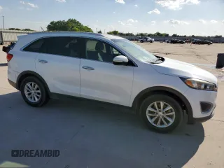 2017 Kia Sorento LX V6 with VIN 5XYPG4A52HG217020, listed as a Copart auction lot 54254815 with 96,575 mi miles and Clean Title. Bid and sale history available at carsss.com. Image 4.