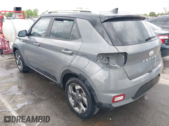 2022 Hyundai Venue SEL with VIN KMHRC8A31NU172040, listed as a IAAI auction lot 42037444 with 26,432 mi miles and . Bid and sale history available at DreamBid. Image 3.