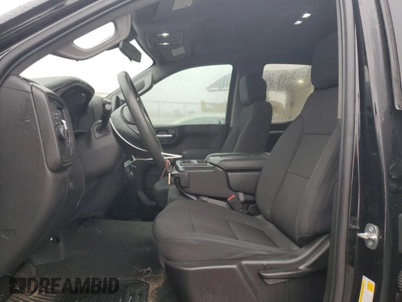 2021 Chevrolet Silverado 1500 Custom with VIN 1GCRWBEK6MZ254003, listed as a Copart auction lot 42104045 with 52,684 mi miles and Salvage Title. Bid and sale history available at DreamBid. Image 7.