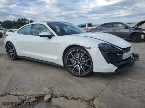2022 Porsche Taycan 4S with VIN WP0AB2Y15NSA45733, listed as a Copart auction lot 53146394 with NaN miles and Salvage Title. Bid and sale history available at carsss.com. Image 4.