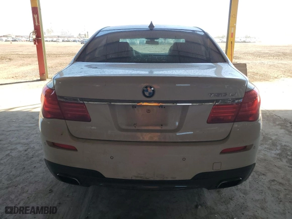 2012 BMW 7 Series 750Li with VIN WBAKB8C54CC963945, listed as a Copart auction lot 72439514 with 145,863 mi miles and Salvage Title. Bid and sale history available at carsss.com. Image 6.