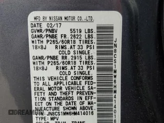 2017 Infiniti QX70 z VIN JN8CS1MW6HM414016, wystawiony jako Copart lot #57485265 z przebiegiem 102 017 mil mil oraz Szkoda całkowita • Salvage title. Historia ofert i sprzedaży dostępna na DreamBid. Obrazek 14.