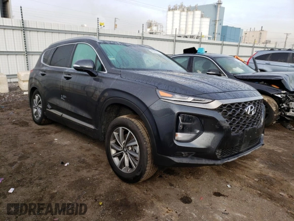 2020 Hyundai Santa Fe Limited with VIN 5NMS5CADXLH288529, listed as a Copart auction lot 40286833 with 9,933 mi miles and . Bid and sale history available at DreamBid. Image 4.