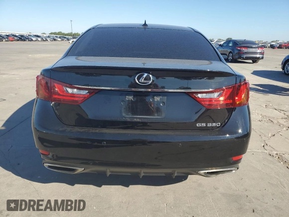 2013 Lexus GS 350 with VIN JTHBE1BL7D5012466, listed as a Copart auction lot 68760094 with Not Provided miles and Salvage Title. Bid and sale history available at carsss.com. Image 6.