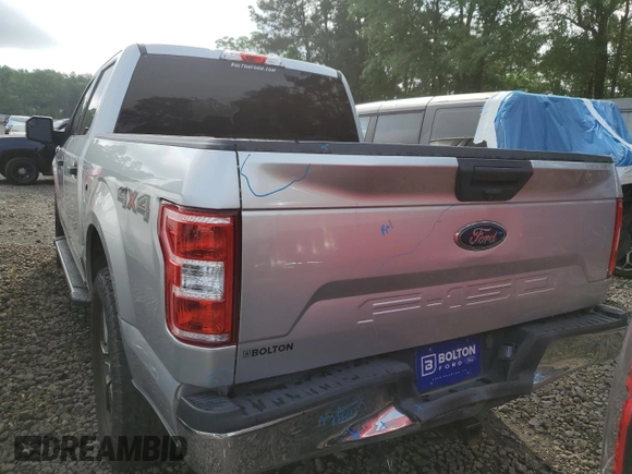2019 Ford F-150 XL with VIN 1FTEW1E51KFA66376, listed as a Copart auction lot 52975895 with 136,957 mi miles and Salvage Title. Bid and sale history available at carsss.com. Image 6.