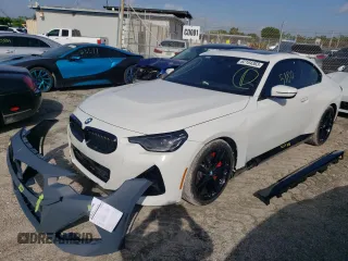 2023 BMW 2 Series 230i with VIN 3MW23CM06P8D27432, listed as a Copart auction lot 62164363 with 5,180 mi miles. Bid and sale history available at carsss.com. Image 1.
