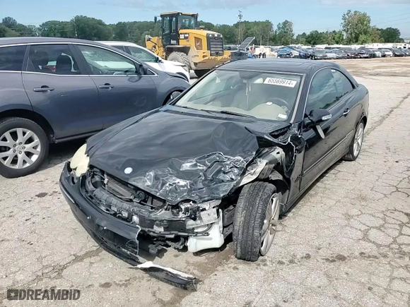 2006 Mercedes-Benz CLK-Class 3.5L with VIN WDBTJ56H36F192927, listed as a Copart auction lot 65569914 with NaN miles and Salvage Title. Bid and sale history available at carsss.com. Image 11.
