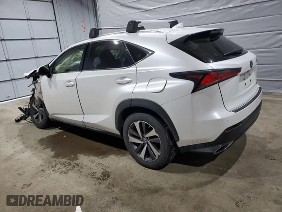 2018 Lexus NX 300 with VIN JTJBARBZ9J2152559, listed as a Copart auction lot 47088865 with 89,982 mi miles and Salvage title. Bid and sale history available at DreamBid. Image 2.