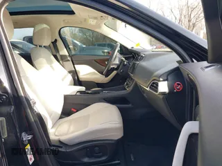 2017 Jaguar F-Pace 35t Prestige with VIN SADCK2BV1HA895827, listed as a IAAI auction lot 41119402 with 31,767 mi miles and . Bid and sale history available at DreamBid. Image 5.