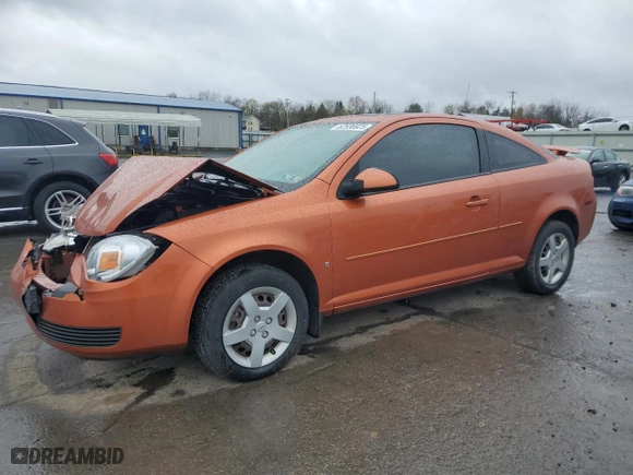 2007 Chevrolet Cobalt LT with VIN 1G1AL18F477193953, listed as a Copart auction lot 52936925 with 141,666 mi miles and Salvage Title. Bid and sale history available at carsss.com. Image 1.