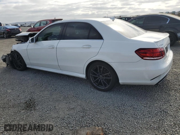 2016 Mercedes-Benz E 350 Sport with VIN WDDHF5KB3GB256120, listed as a Copart auction lot 53558525 with 128,522 mi miles and Salvage Title. Bid and sale history available at DreamBid. Image 2.