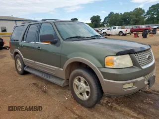 2003 Ford Expedition Eddie Bauer with VIN 1FMPU17L73LA85250, listed as a Copart auction lot 64188755 with 265,284 mi miles and Salvage title. Bid and sale history available at DreamBid. Image 4.
