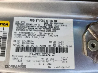 2020 Ford Fusion SE with VIN 3FA6P0HDXLR258162, listed as a Copart auction lot 65810785 with 101,340 mi miles and Clean title. Bid and sale history available at DreamBid. Image 12.