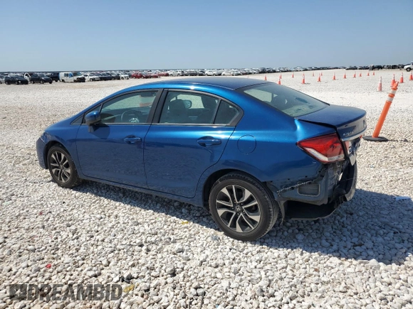 2015 Honda Civic EX z VIN 2HGFB2F87FH552890, wystawiony jako Copart lot #52539095 z przebiegiem 119 059 mil mil oraz Szkoda całkowita • Salvage title. Historia ofert i sprzedaży dostępna na DreamBid. Obrazek 2.